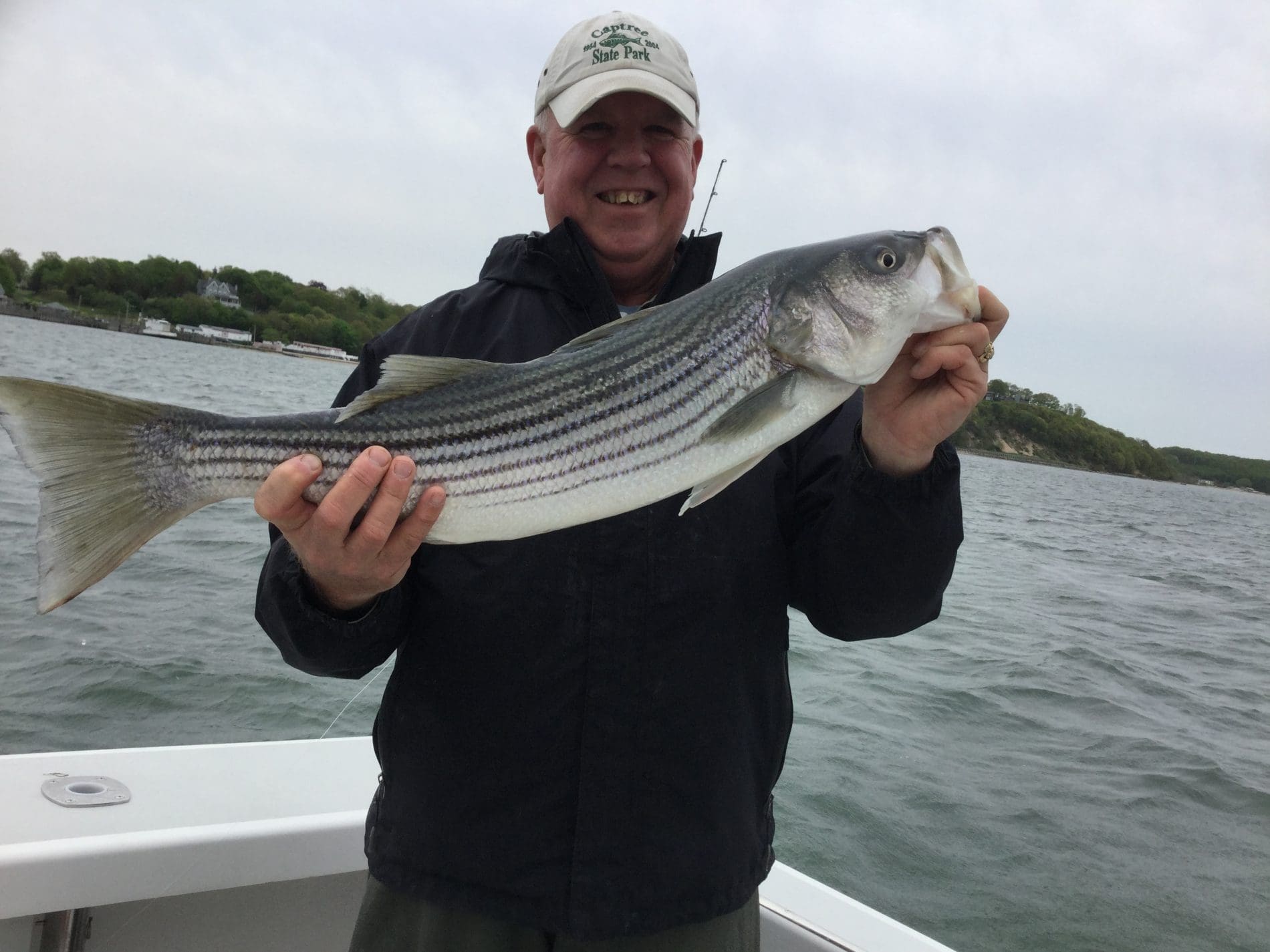 Solid fluke and striped bass fishing - Longevity Custom Charters